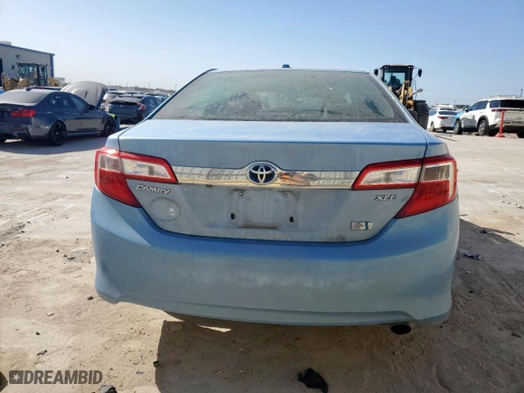 2012 Toyota Camry Hybrid XLE with VIN 4T1BD1FK1CU060597, listed as a Copart auction lot 50023075 with 0 mi miles and Clean Title. Bid and sale history available at carsss.com. Image 6.