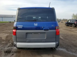 2005 Honda Element EX with VIN 5J6YH18625L012631, listed as a Copart auction lot 52733335 with 62,373 mi miles and Salvage Title. Bid and sale history available at DreamBid. Image 6.