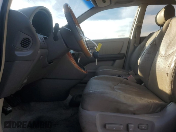 2002 Lexus RX 300 with VIN JTJGF10U720148006, listed as a Copart auction lot 85861074 with 317,982 mi miles and Salvage Title. Bid and sale history available at carsss.com. Image 7.