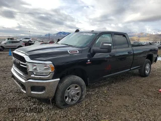 2023 Ram 2500 Tradesman with VIN 3C6UR5HL1PG503505, listed as a Copart auction lot 86852754 with 34,395 mi miles and Salvage Title. Bid and sale history available at carsss.com. Image 1.