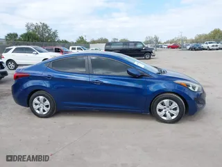 2016 Hyundai Elantra SE with VIN 5NPDH4AE0GH687389, listed as a IAAI auction lot 41650806 with 102,354 mi miles. Bid and sale history available at carsss.com. Image 13.