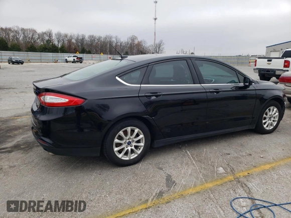 2016 Ford Fusion S with VIN 3FA6P0G76GR355148, listed as a Copart auction lot 81182884 with 94,654 mi miles and Salvage title. Bid and sale history available at DreamBid. Image 3.