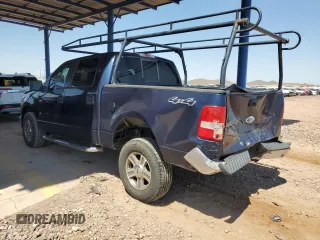 2006 Ford F-150 XLT с VIN 1FTPW14V06FB36708, выставлен на аукционе Copart как лот 60328525 с пробегом 74 724 миль миль и Списание • Salvage title. История ставок и продаж доступна на DreamBid. Изображение 2.