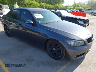 2008 BMW 3 Series 328i with VIN WBAVA37508NL51766, listed as a IAAI auction lot 42206923 with 144,902 mi miles and . Bid and sale history available at carsss.com. Image 1.