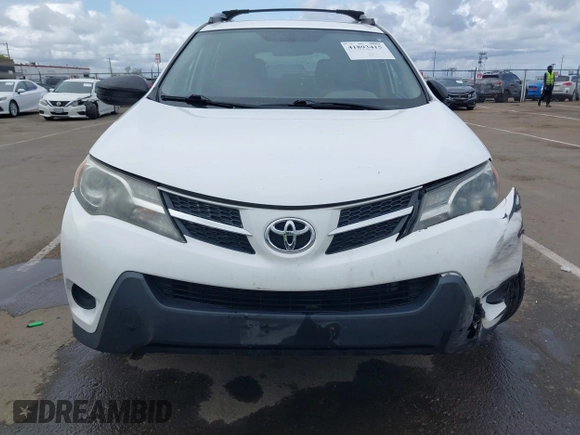 2015 Toyota RAV4 LE with VIN 2T3BFREV2FW249999, listed as a IAAI auction lot 41893415 with 112,967 mi miles. Bid and sale history available at carsss.com. Image 12.