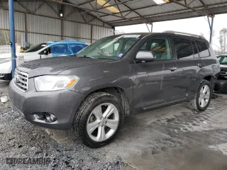 2009 Toyota Highlander Limited with VIN JTEDS42A092069115, listed as a Copart auction lot 47738135 with 206,580 mi miles and Salvage Title. Bid and sale history available at carsss.com. Image 1.