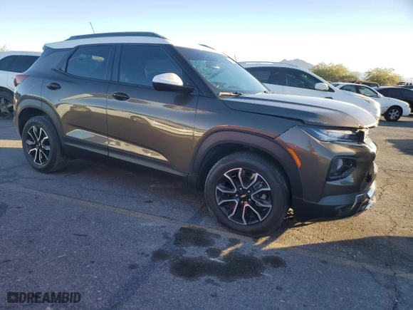 2021 Chevrolet TrailBlazer ACTIV with VIN KL79MVSL6MB082307, listed as a Copart auction lot 84506104 with 40,184 mi miles and Salvage Title. Bid and sale history available at carsss.com. Image 4.