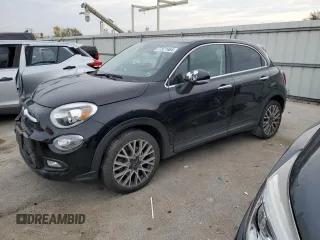 2017 FIAT 500X Lounge with VIN ZFBCFXDB9HP521935, listed as a Copart auction lot 77971464 with 78,909 mi miles and Salvage title. Bid and sale history available at DreamBid. Image 1.