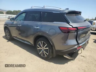 2022 Infiniti QX60 Sensory with VIN 5N1DL1GS9NC330355, listed as a Copart auction lot 61104205 with 31,248 mi miles and Salvage title. Bid and sale history available at DreamBid. Image 2.