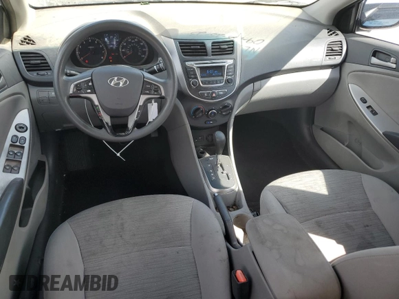 2015 Hyundai Accent GLS with VIN KMHCT4AE9FU847764, listed as a Copart auction lot 68059733 with 108,116 mi miles. Bid and sale history available at carsss.com. Image 8.