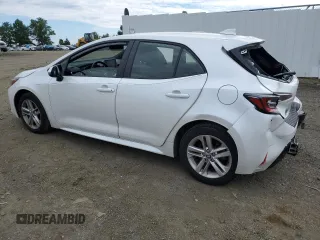 2021 Toyota Corolla Hatchback SE with VIN JTND4MBE7M3128807, listed as a Copart auction lot 58332054 with 42,007 mi miles and Salvage Title. Bid and sale history available at carsss.com. Image 2.