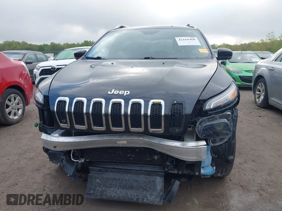 2015 Jeep Cherokee Limited with VIN 1C4PJMDS7FW718956, listed as a IAAI auction lot 42169460 with 68,573 mi miles. Bid and sale history available at carsss.com. Image 13.