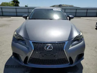 2015 Lexus IS 250 with VIN JTHBF1D25F5051478, listed as a Copart auction lot 57087175 with 105,255 mi miles and Salvage title. Bid and sale history available at DreamBid. Image 5.