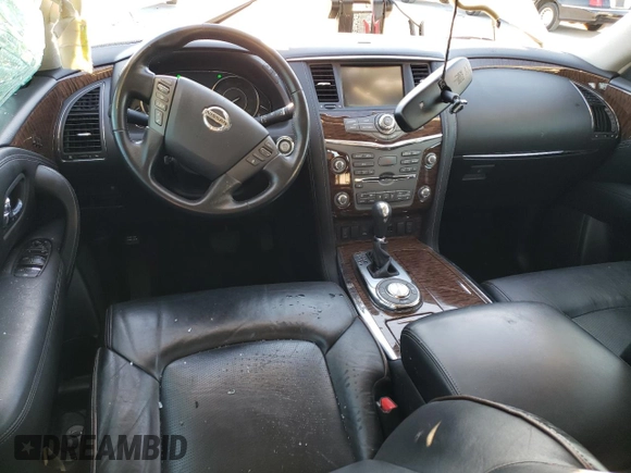 2020 Nissan Armada SL with VIN JN8AY2ND6L9109099, listed as a Copart auction lot 86778724 with 0 mi miles and Salvage Title. Bid and sale history available at carsss.com. Image 8.