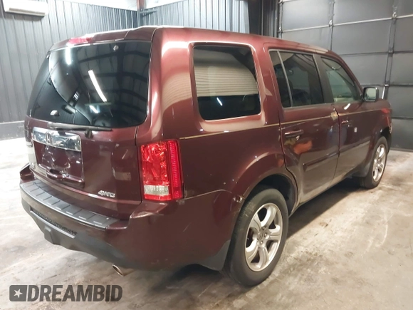 2012 Honda Pilot EX-L with VIN 5FNYF4H55CB018315, listed as a IAAI auction lot 42051230 with 121,702 mi miles and . Bid and sale history available at DreamBid. Image 4.