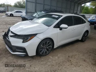 2020 Toyota Corolla SE with VIN 5YFP4RCE9LP044586, listed as a Copart auction lot 51448615 with 84,801 mi miles and Non Repairable. Bid and sale history available at carsss.com. Image 1.