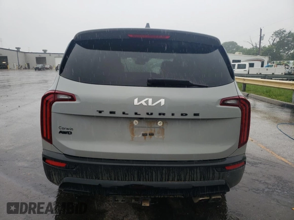 2022 Kia Telluride SX z VIN 5XYP5DHC7NG267823, wystawiony jako Copart lot #58433625 z przebiegiem 104 093 mil mil oraz Szkoda całkowita • Salvage title. Historia ofert i sprzedaży dostępna na DreamBid. Obrazek 6.