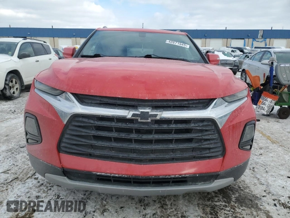 2019 Chevrolet Blazer z VIN 3GNKBCRS2KS697859, wystawiony jako Copart lot #42671545 z przebiegiem 130 279 mil mil oraz Szkoda całkowita • Salvage title. Historia ofert i sprzedaży dostępna na DreamBid. Obrazek 5.