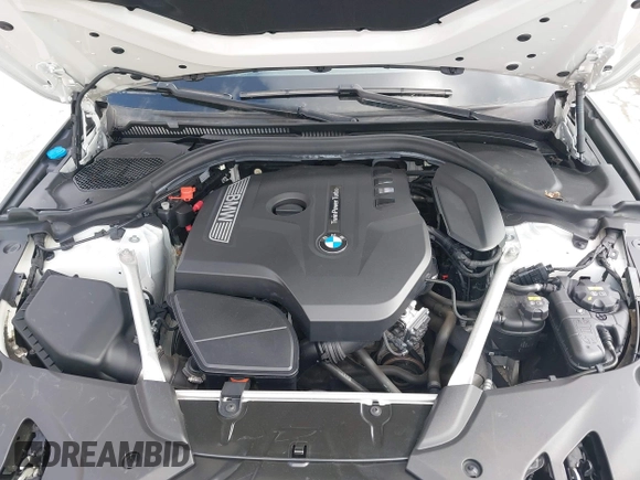 2019 BMW 5 Series 530i xDrive with VIN WBAJA7C5XKWW23351, listed as a IAAI auction lot 41760342 with 45,869 mi miles and . Bid and sale history available at carsss.com. Image 10.