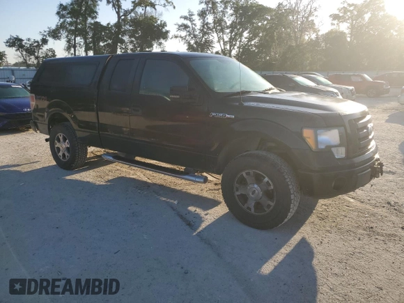 2009 Ford F-150 STX with VIN 1FTRX14W69FA23543, listed as a Copart auction lot 52314695 with 149,268 mi miles and Salvage Title. Bid and sale history available at DreamBid. Image 4.