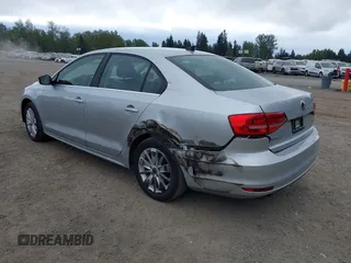 2015 Volkswagen Jetta SE with VIN 3VWD07AJ9FM230298, listed as a IAAI auction lot 42139675 with 108,025 mi miles and . Bid and sale history available at DreamBid. Image 3.