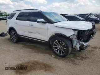 2016 Ford Explorer Platinum z VIN 1FM5K8HT1GGD00026, wystawiony jako Copart lot #56985155 z przebiegiem 87 506 mil mil oraz Szkoda całkowita • Salvage title. Historia ofert i sprzedaży dostępna na DreamBid. Obrazek 4.