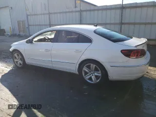 2014 Volkswagen CC Sport with VIN WVWBN7AN4EE525005, listed as a Copart auction lot 41372125 with 104,646 mi miles and Salvage Title. Bid and sale history available at carsss.com. Image 2.