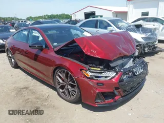 2025 Audi S7 Prestige z VIN WAUSFBF25SN018444, wystawiony jako IAAI lot #42190779 z przebiegiem 6 402 mil mil oraz . Historia ofert i sprzedaży dostępna na DreamBid. Obrazek 1.