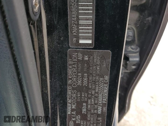 2016 Kia Forte EX z VIN KNAFZ4A88G5550228, wystawiony jako Copart lot #52429665 z przebiegiem 79 698 mil mil oraz Szkoda całkowita • Salvage title. Historia ofert i sprzedaży dostępna na DreamBid. Obrazek 14.