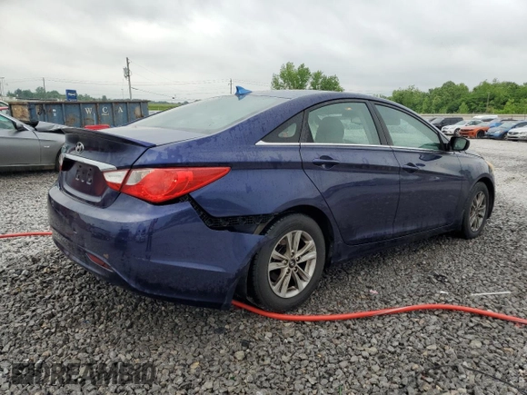 2013 Hyundai Sonata GLS z VIN 5NPEB4AC8DH554976, wystawiony jako Copart lot #54862045 z przebiegiem 283 889 mil mil oraz Szkoda całkowita • Salvage title. Historia ofert i sprzedaży dostępna na DreamBid. Obrazek 3.