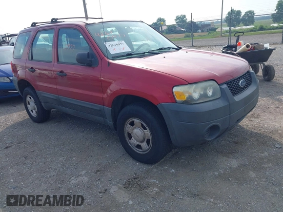 2005 Ford Escape XLS Value with VIN 1FMYU92ZX5KB50325, listed as a IAAI auction lot 42610977 with 155,682 mi miles and . Bid and sale history available at DreamBid. Image 1.