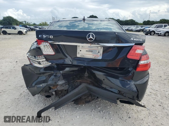2010 Mercedes-Benz E-Class E 550 Luxury with VIN WDDHF9AB7AA161923, listed as a Copart auction lot 78159644 with 310,136 mi miles and Salvage Title. Bid and sale history available at carsss.com. Image 6.