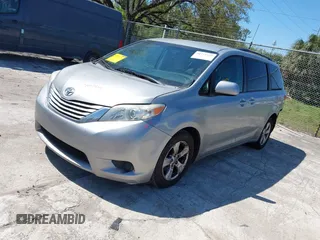 2016 Toyota Sienna LE AAS with VIN 5TDKK3DC8GS728746, listed as a IAAI auction lot 41771751 with 148,774 mi miles. Bid and sale history available at carsss.com. Image 17.