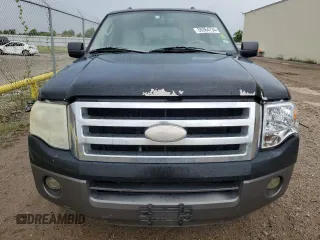 2007 Ford Expedition EL XLT with VIN 1FMFK15507LA37861, listed as a Copart auction lot 59364734 with 221,927 mi miles and Salvage Title. Bid and sale history available at carsss.com. Image 5.