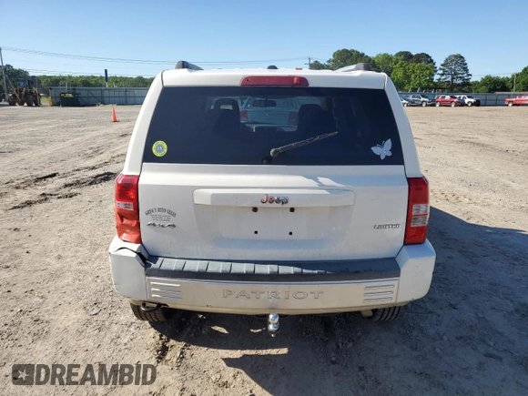 2008 Jeep Patriot Limited with VIN 1J8FF48W78D537275, listed as a Copart auction lot 55130325 with 114,123 mi miles and Salvage title. Bid and sale history available at DreamBid. Image 6.