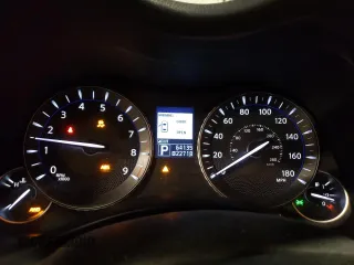 2011 Infiniti M37 with VIN JN1BY1AR8BM376710, listed as a Copart auction lot 79975754 with 64,135 mi miles and Salvage Title. Bid and sale history available at carsss.com. Image 9.