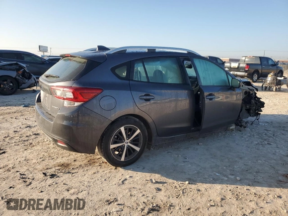 2022 Subaru Impreza Premium with VIN 4S3GTAD6XN3708191, listed as a Copart auction lot 41456945 with 49,778 mi miles and Clean title. Bid and sale history available at DreamBid. Image 3.
