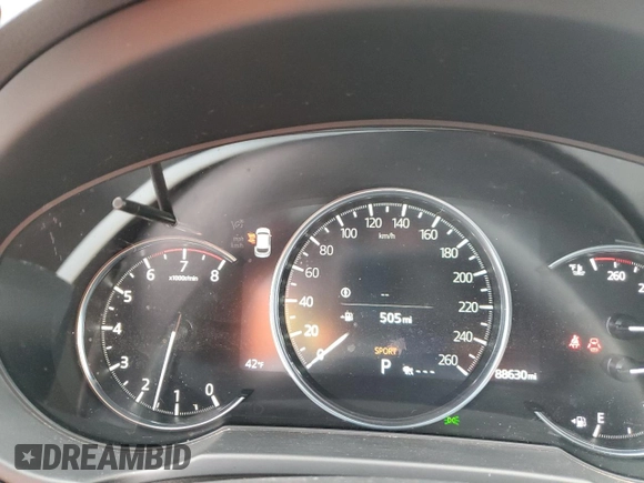 2019 Mazda CX-5 Grand Touring with VIN JM3KFBDM2K0650314, listed as a Copart auction lot 51606755 with 88,630 mi miles and Salvage Title. Bid and sale history available at carsss.com. Image 9.