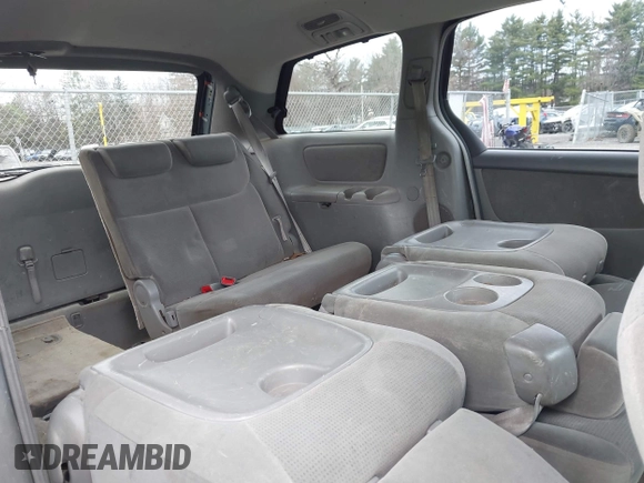 2005 Toyota Sienna CE with VIN 5TDZA23C55S375389, listed as a IAAI auction lot 42082835 with 243,028 mi miles. Bid and sale history available at carsss.com. Image 8.