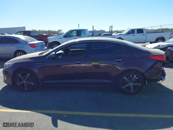 2015 Kia Optima EX with VIN 5XXGN4A75FG391608, listed as a IAAI auction lot 41817373 with 143,031 mi miles. Bid and sale history available at carsss.com. Image 15.