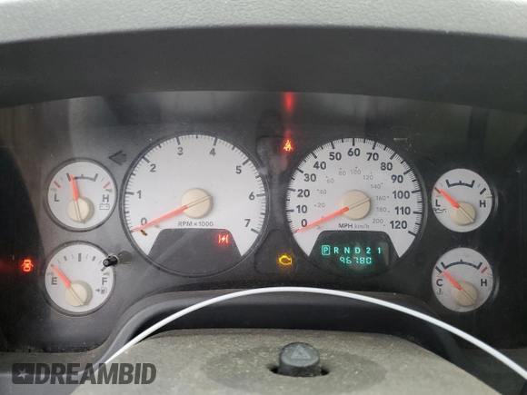 2006 Dodge Ram 2500 ST with VIN 3D7KS26DX6G241051, listed as a Copart auction lot 74535034 with 96,780 mi miles and Clean Title. Bid and sale history available at carsss.com. Image 9.