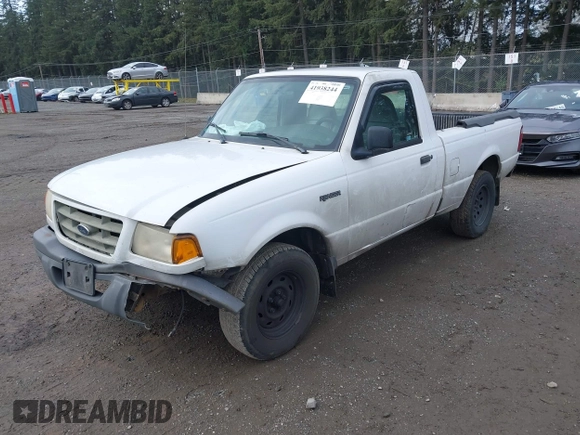 2001 Ford Ranger XL with VIN 1FTYR10C71TA32176, listed as a IAAI auction lot 41938244 with 192,094 mi miles. Bid and sale history available at carsss.com. Image 2.