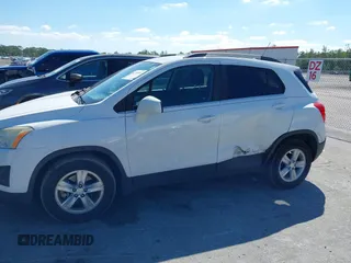 2016 Chevrolet Trax LT with VIN 3GNCJLSB5GL141743, listed as a IAAI auction lot 41795102 with 159,024 mi miles. Bid and sale history available at carsss.com. Image 12.