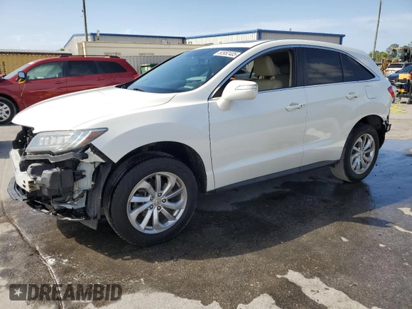 2016 Acura RDX Technology with VIN 5J8TB3H53GL003901, listed as a Copart auction lot 50952405 with 113,286 mi miles and Salvage Title. Bid and sale history available at DreamBid. Image 1.