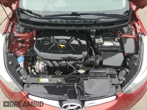 2014 Hyundai Elantra SE with VIN 5NPDH4AE2EH531657, listed as a Copart auction lot 54600665 with 145,146 mi miles and Non repairable. Bid and sale history available at DreamBid. Image 11.