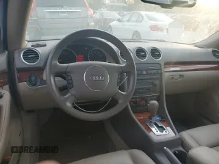 2005 Audi A4 3.0L with VIN WAUDT48H25K023878, listed as a Copart auction lot 75450864 with 39,926 mi miles and Salvage Title. Bid and sale history available at carsss.com. Image 8.