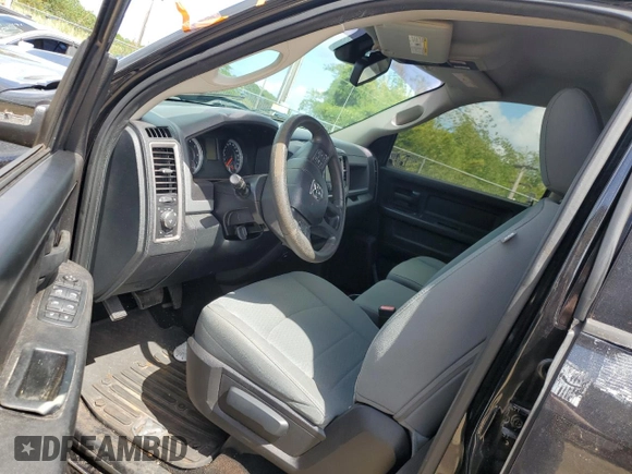 2016 Ram 1500 Tradesman with VIN 1C6RR7KG8GS124684, listed as a Copart auction lot 46573235 with Not provided miles and Salvage title. Bid and sale history available at DreamBid. Image 7.