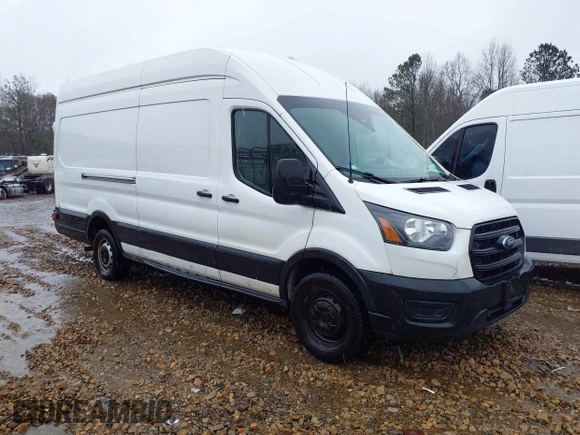 2020 Ford Transit Cargo with VIN 1FTBR3X89LKA10949, listed as a IAAI auction lot 41565082 with 156,494 mi miles. Bid and sale history available at carsss.com. Image 1.