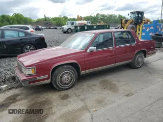 1987 Cadillac DeVille z VIN 1G6CD5184H4271752, wystawiony jako Copart lot #57408765 z przebiegiem 102 597 mil mil oraz Czysty tytuł • Clean title. Historia ofert i sprzedaży dostępna na DreamBid. Obrazek 1.