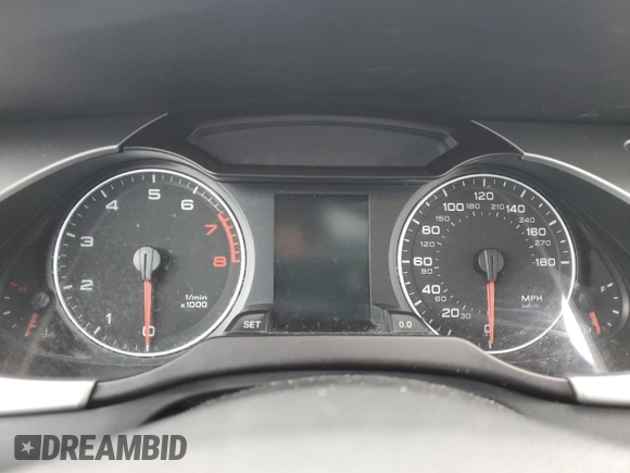 2010 Audi A4 2.0T Premium Plus with VIN WAUFFAFL4AN022245, listed as a Copart auction lot 85305504 with 0 mi miles and Salvage Title. Bid and sale history available at carsss.com. Image 9.
